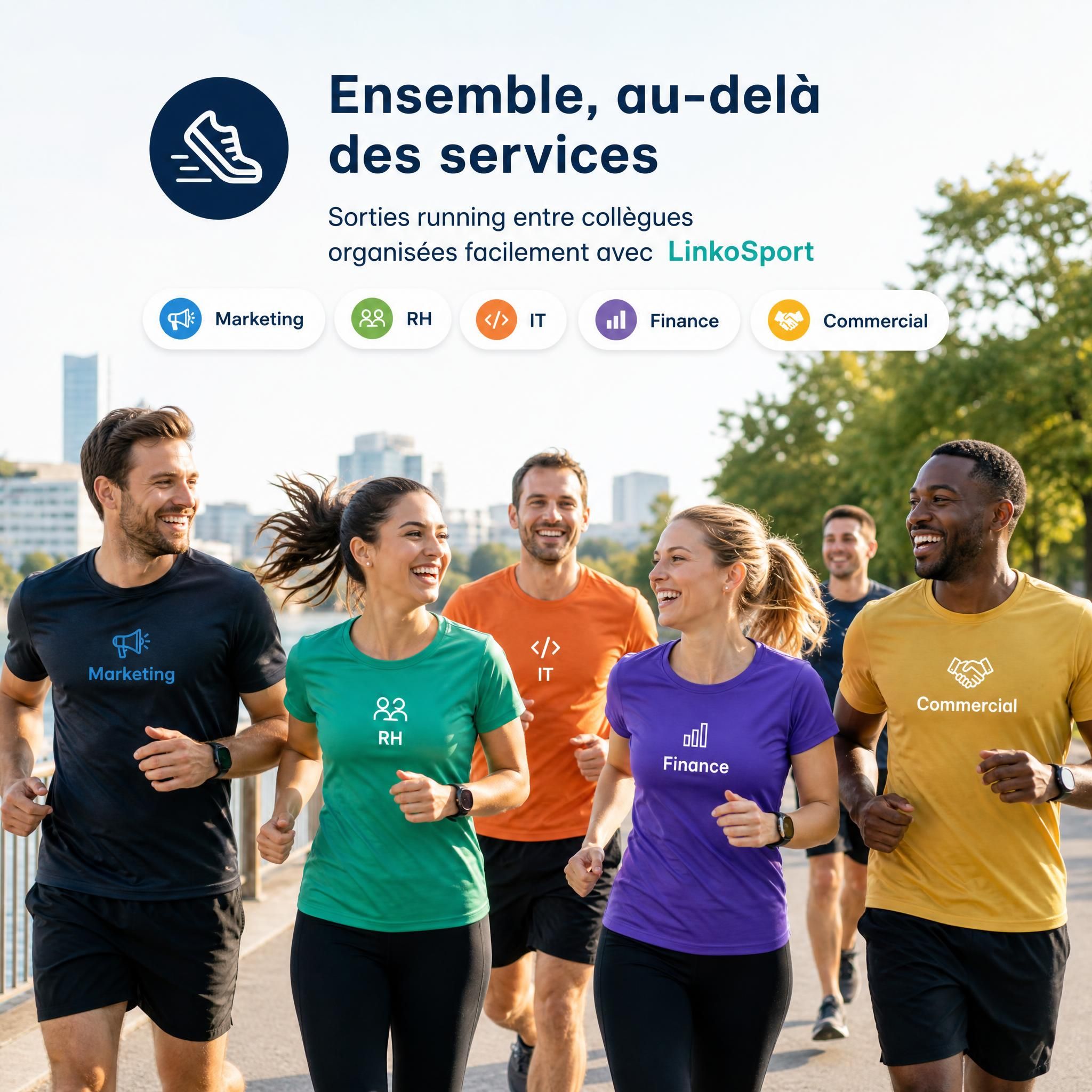 Sport en équipe au travail
